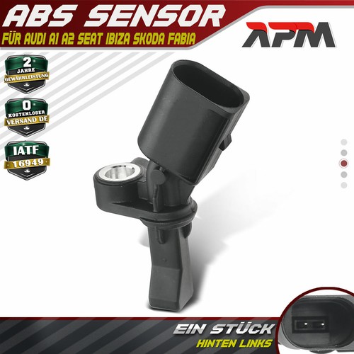 Abs sensor raddrehzahl hinten - abs,
