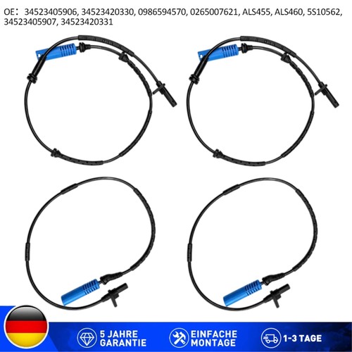 Abs sensor raddrehzahl - 4x,